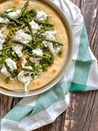 Pizza bianca simultanea