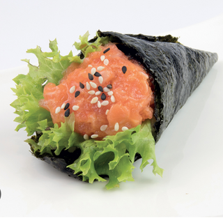Spicy sake temaki 1 pezzi
