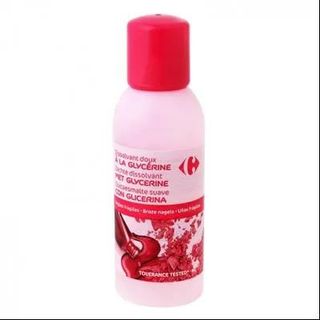 Quitaesmalte Suave Con Glicerina Carrefour 60 Ml.