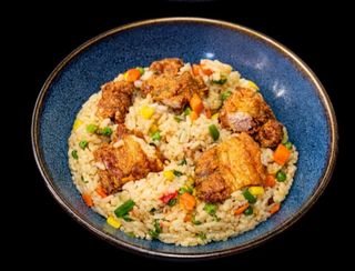 Arroz Frito com Frango