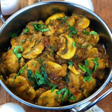 Champiñón Bhaji (Opción Vegana)