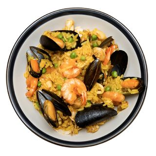 Paella de pulpo y almejas (individual)