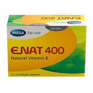 Enat 400Iu Vitamin E Capsules