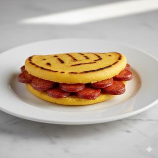 Arepa De Chorizo (1 Ud.)