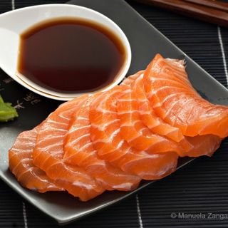 Sashimi de Salmão Braseado(6unidades)