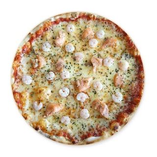 Pizza salmone (33 cm.)