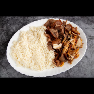 Plato Kebab Solo Carne Grande
