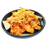 Пиле с чедър и бекон 350 гр