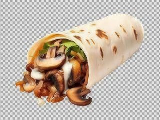 Piadina kebab e champignon