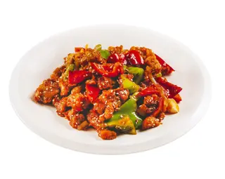 Курица с кунжутом