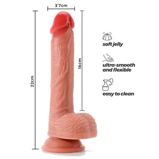 Dildo Realista Con Ventosa