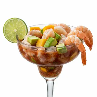 Tapa De Cóctel De Marisco