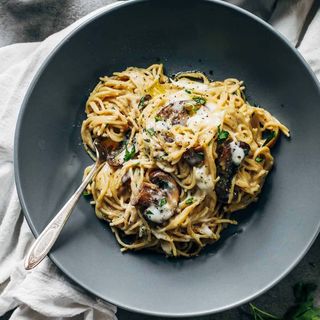 Spaghetti with Mushroom