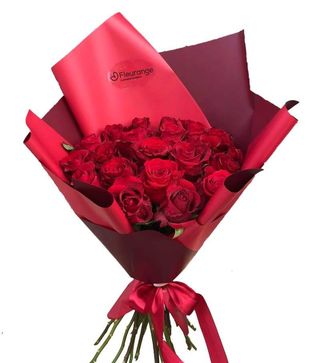 Buchet 25 Trandafiri Rosii