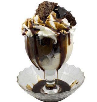 Sweet caramel Sundae