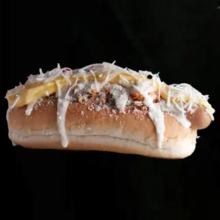 Hot Dog Maluma 4 Quesos