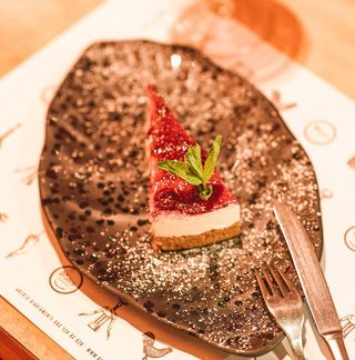Cheesecake de frutos vermelhos