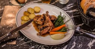 Pollo Picantón Braseado 