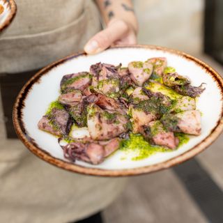 Tapa Chipirones a la Plancha