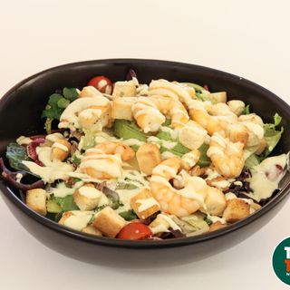 Ensalada Toc Toc con langostinos