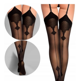 Pończochy Do Paska, Rozmiar 3, Resminata, 40 Den