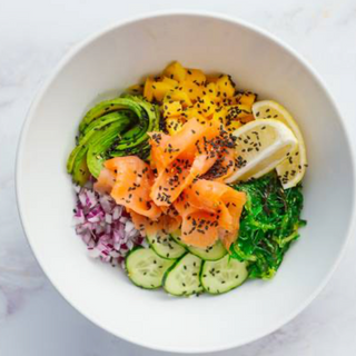 Bowl de salmón