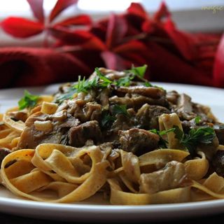 Beef pasta