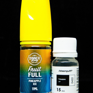 Набір Для Приготування Сольової Рідини Dinnerlady Крижаний Ананас30ml 50 Mg