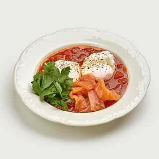 Шакшука із лососем