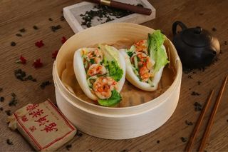 Bułeczki Bao z krewetkami (2 szt.)