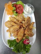 Hrskava piletina sa susamom