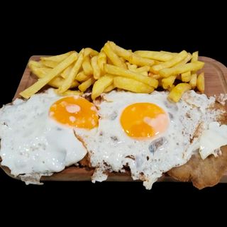 Suprema A La Caballo De Pollo