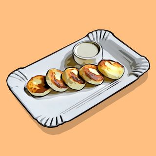 Сирники S зі сметаною (90/50г/3шт)