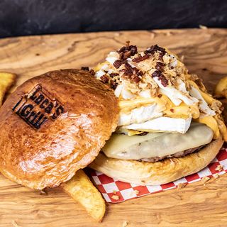 The Five Cheese Lovers Burger