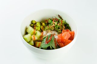 Поке с семгой