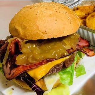 Hamburguesa La Cheese Bacon