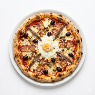 Pizza vesuvio