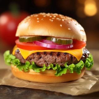 Burger De Carne Fresca Premium