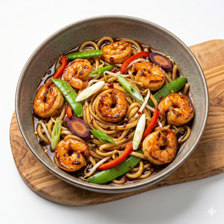 Spicy Shrimp Noodles