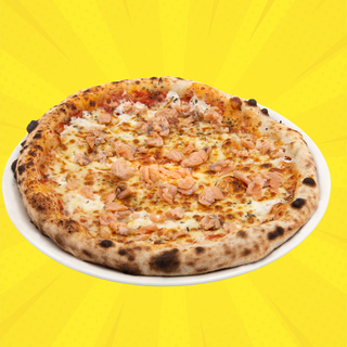 Pizza de salmón (30 cm.)