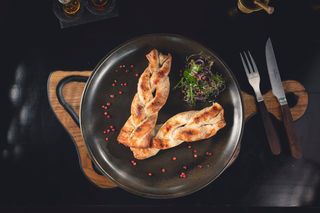 Muschi alb impletit portie mare