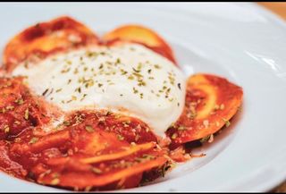 Raviolis Amatriciana