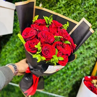 Bouquet De Fleurs Rouge