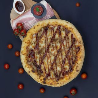 Pizza De Ternera BBQ