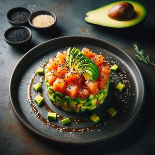 Tartar Salmón y Aguacate