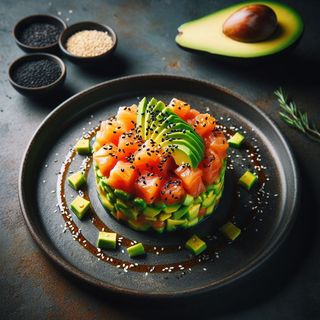 Tartar Salmón y Aguacate