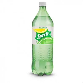 Sprite de Lima-Limón sin Azúcar Botella 2 L.