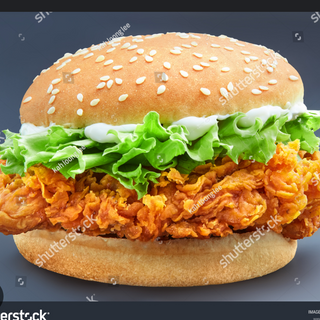 Hamburguesa de pollo crispy 