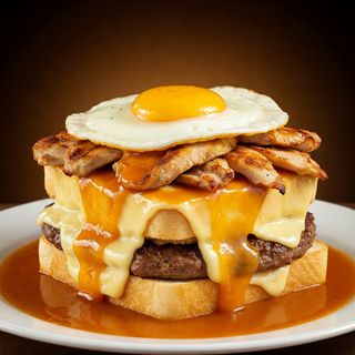 Francesinha de Frango