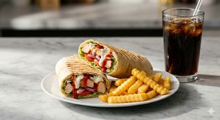 Menù panino spiedini